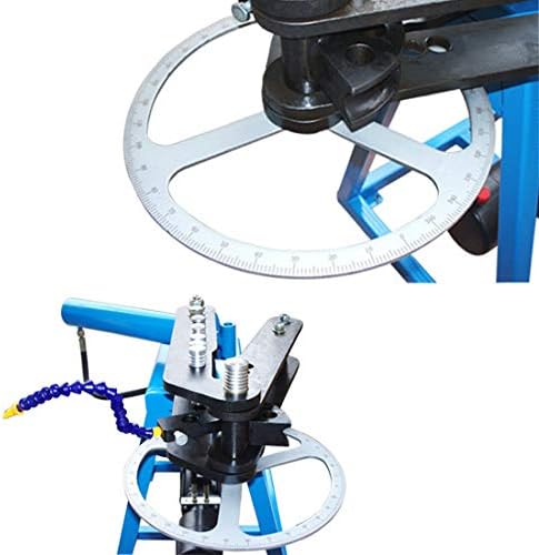 Electric 10 Ton Hydraulic Tube & Pipe Bender 110V Powered Bending Machine with 3 Interchangeable Dies for Steel and Conduit