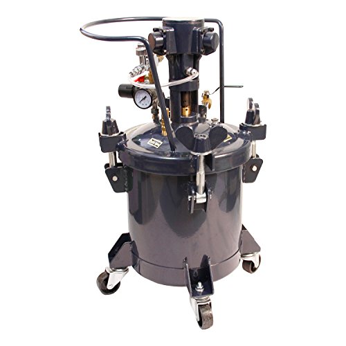 TCP Global Commercial 2 1/2 Gallon (10 Liters) Spray Paint Pressure Pot Tank