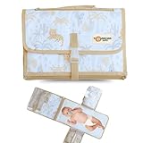 Cambiador bebé portátil - Cambiador plegable impermeable ideal como regalo...