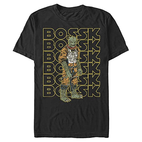 T-shirt Star Wars grande taille pour homme coupe rétro Boxxk noir 4XL