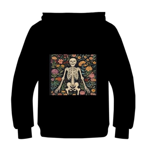 Sweat squelette humain ample enfant pour masquer les complexes ado