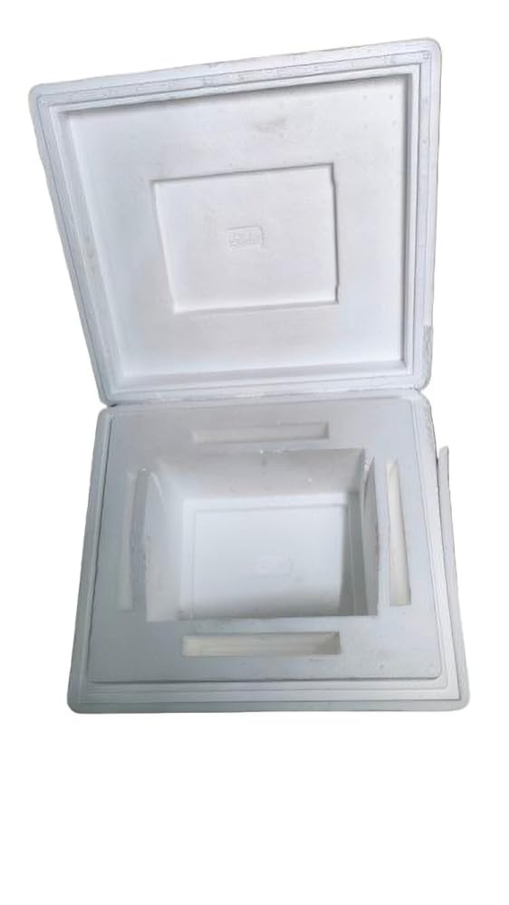 hermocol Insulated Ice Box (50 mm Thick) 20L | EPS Cold Chain Box for Fish, Meat, Medicine & Bulk Ice Transport | White-image-39