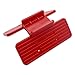 Replace for 10-030 Trim Gauge Tool Flush Trim Jig for Bullnose Corners Crown Molding 3/4 Round Drywall Corners layout perfect lines Top and Bottom Bearing Router Bit Red