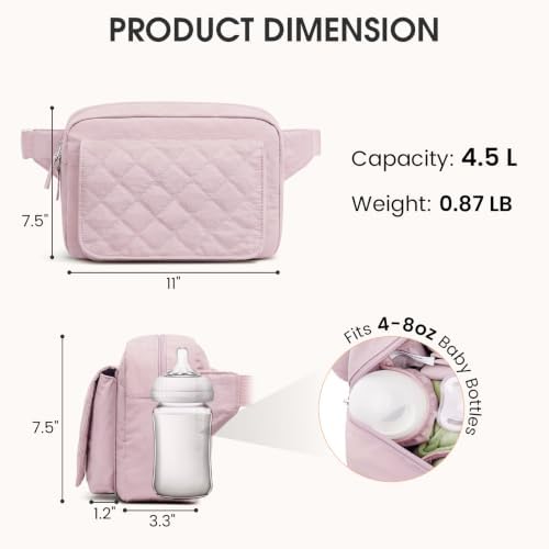 G4Free Small Diaper Bag, Mini Sling Diaper Bag with Portable Changing Pad - 2