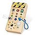 Toddler Toys Busy Board with Led Light, Preschool Learning Activities Sensory Toys for Toddlers 1-3,Montessoti Toys 1 2 3 Year Old Birthday Giftâ€¦