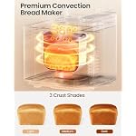 25‑in‑1 Bread Maker Machine, 2LB, Automatic Dual Dispenser, Silver - Image 6