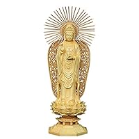 Amazon｜木彫り 仏像 高級天然ツゲ木彫り 仏像 柘植の木置物