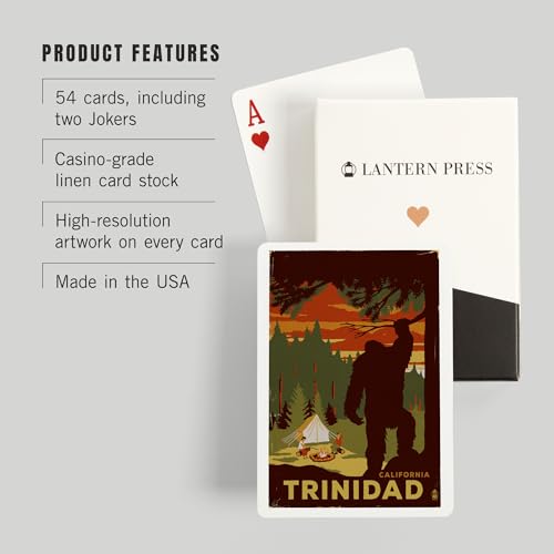 Lantern Press Trinidad California Juego 52 Naipes Póker miniatura 3