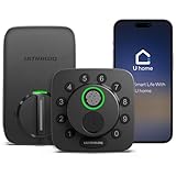 ULTRALOQ Bolt Smart Lock, Built-in Wi-Fi, Matter Over Thread, Works with Apple Home, Alexa, Google, 7-in-1 Keyless Entry Deadbolt with Fingerprint ID, App, Keypad, Remote Control, 18 Months Battery