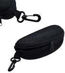 TraderPlus 2PCS Lunettes de soleil zippées de voyage portatives