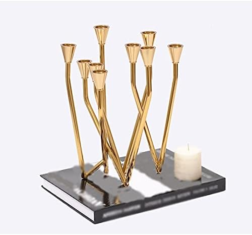 candle-holder Modern Stainless Steel Candle Holder Table Decoration Lamp Luxury Romantic Creative Wedding Banquet Lamp Decoration Home Decoration candlestick