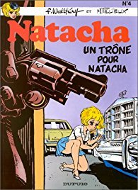 Paperback Natacha t4- un trone pour natacha (CROSS OVER (A)) [French] Book