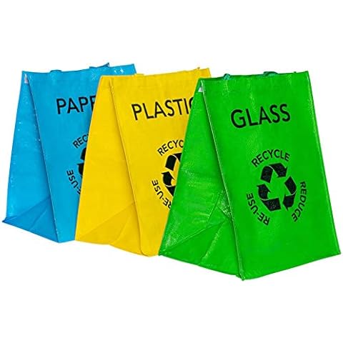 DIVCHI Set of 3 Reusable Recycle Bags Cover