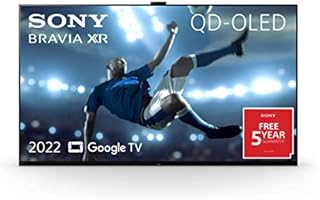 Sony XR-55A95K  BRAVIA XR - MASTER Series - OLED  4K Ultra HD  High Dynamic Range (HDR)  Smart TV (Google TV)  Black (2022 model) + 5 Year Manufacturer Warranty