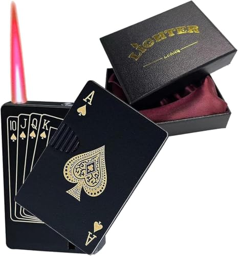 Briquets, briquets Coupe-Vent Allume gaz Briquet Rechargeable(sans Carburant Disponible)