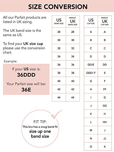 Parfait Adriana P5482 Women's Curvy And Full Bust Supportive Wire-Free Lace Bra- Pearl White-42F #TOP6