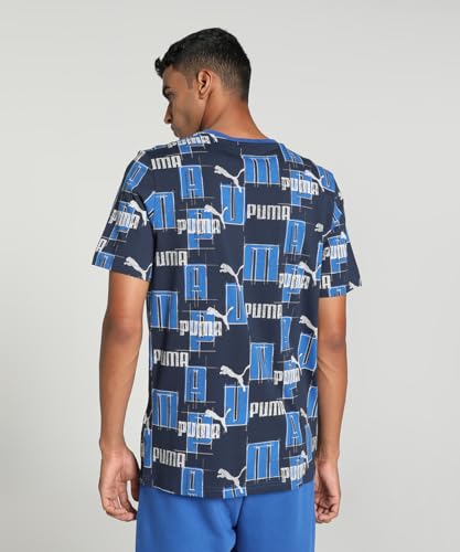 Image of Puma Men's Polyester Regular Fit T-Shirt