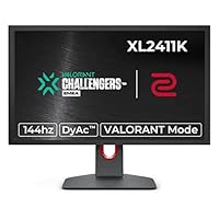 BenQ ZOWIE XL2411K Gaming Monitor (24 Zoll, 144 Hz, 1ms, DyAc, XL Setting to Share)