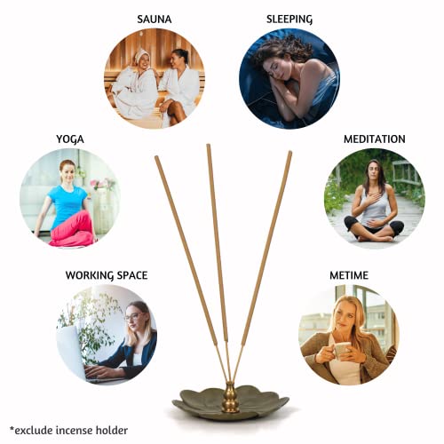Non-Toxic Lavender Incense Sticks Pack Of 75, Aromatherapy Incense For Air Purifier,Natural Incense Sticks Organic, Incense Sticks Natural, Calming Incents-Sticks Gifts For Dad, Mom, Meditation Lovers #TOP2