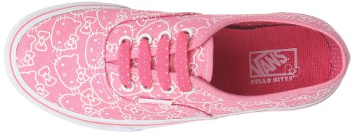 Image of Vans Authentic Hello Kitty Hot Pink /True White Canvas Trainer Voknl8T 12 UK Junior