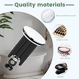 Pop Up Sink Plugs, Brass Universal Pop Up Drain Stopper with Bounce Core, 40mm Replacement, Height Adjustable, Basin Sink Button Plugs for Kitchen Bathroom Washbasin Bath - Image 5