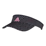 adidas Women's Match Visor, Black/Deepest Space/Pink Glow Flor Print, One Size