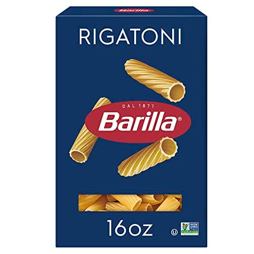 Barilla Rigatoni Pasta, 16 oz. Box - Non-GMO, Made with