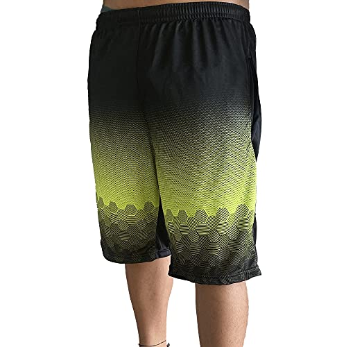 Kit 2 Shorts Poliester Masculino Plus Size Tamanhos G3