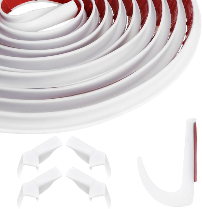 40 FT RV Rain Gutter, Drip Rail, J-Shape Rain Gutter With 4 RV Rain - View #6