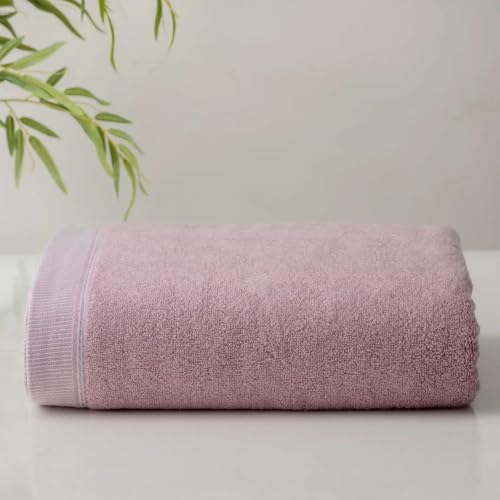 Image of Spread Spain Bamboo Towels for Bath, Towels for Bath Large Size, Bamboo Bath Towel High Absorbent & Soft, 360 GSM, 4pc Set Bath Towel for Men /Women