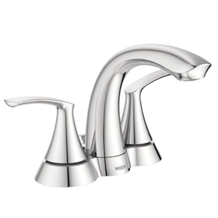Moen 84550 Darcy Centerset Two Handle High Arc Bathroom Faucet - Chrome