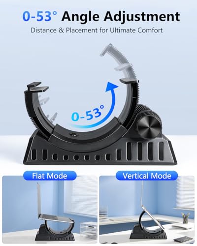 Soporte ajustable para laptop con diseño ergonómico miniatura 4