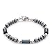 Produktbild Leonardo Jewels Damen Armband Falena Edelstahl Glas grau 19.5 cm 016373