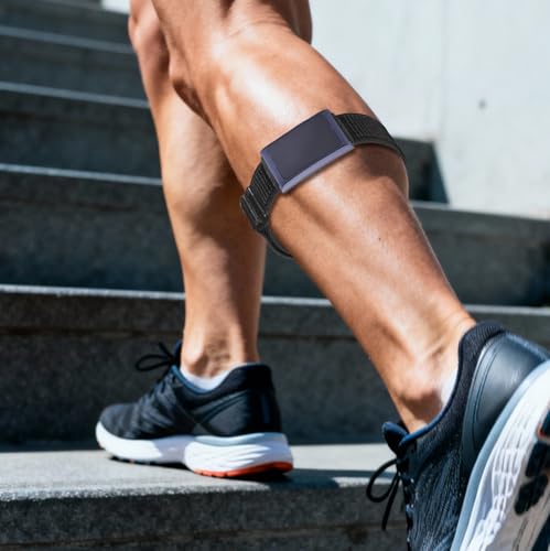 Image of Yeahxing Nylon-Strap Compatible with Amazfit-Helio Loop - Breathable | Lightweight, adjustable fabric strap for all-day wear. Soft, comfortable, replacement strap only.