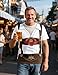 Funny Word Men's Bavarian Oktoberfest Costume T-Shirts, XX-Large, Brown