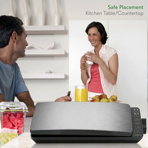 Save 65% on NutriChef Vacuum Sealer with Starter Kit - Image 2