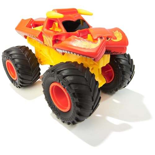 Image of Monster Jam Smash & Bash 2-Pack Monster Trucks, Megalodon & El Toro Loco, 1:64 Die Cast Repairable Monster Truck, Kids Toys for Boy and Girls Ages 3 and up