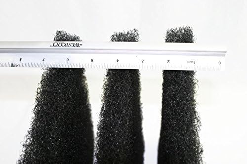 Aqua-Flo 20"x 56"x 1.25" Coarse Black Universal Pond Filter Mat