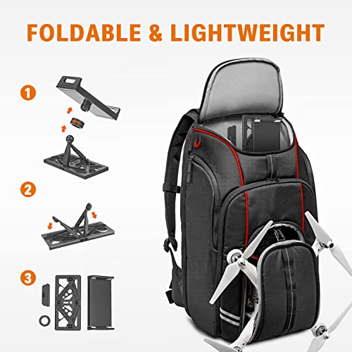 Drone Tablet Holder, Jubor Foldable Tablet Mount Adapter For Dji Mavic Air 2/Air 2S/Mavic 3/Mavic Mini/Mavic 2/Mavic Pro Drones Accessories Tablet Stand For Remote Controller Fit 4.7-12.9 Inch Tablets #TOP7