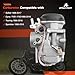 CV40 Carburetor Compatible with 1988-2006 Harley Davidson Sportster 883 1200 XL883 XL1200,1988-2016 Dyna & FXR,1988-2017 Softail,1988-2016 Touring,1998-Up Sportster Electra Glide Fatboy & More Carb