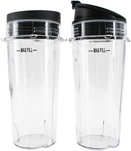 Single Serve 16-Ounce Cup Set for BL770 BL780 BL660 Professional Blender (Pack of 2)
