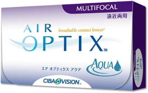 Amazon エア オプティクス アクア 遠近両用 Bc 8 6 Pwr 1 75 加入度数 2 50 D 6枚入 エアオプティクス ソフトコンタクトレンズ