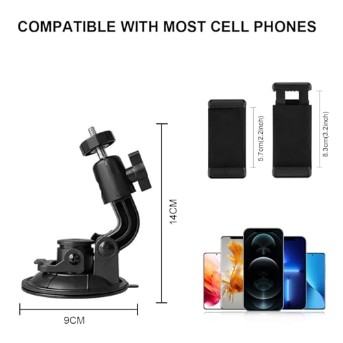 Suction Cup Mount for Gopro Car Windshield Mount Dash Window Attach by JOLOESLOS - Used condition - Image 8