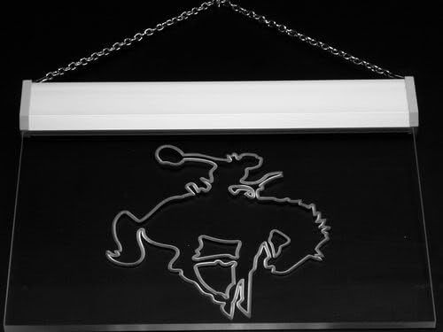 Miniatura 2 de ADV PRO i710-b Western Cowboy Rodeo Horse Bar Luz de Neón Señal