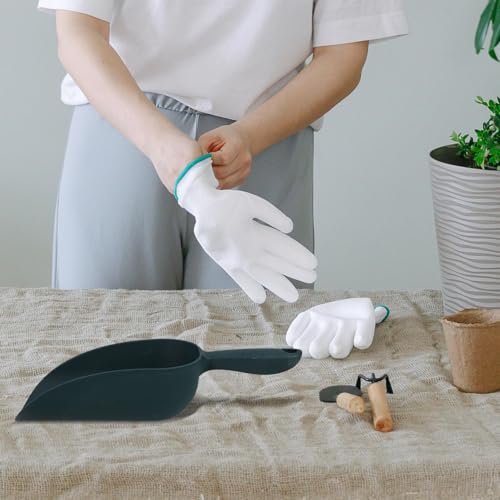 Herramienta de jardín pala manual ligera plástico miniatura 5