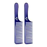 Johnny B Get Faded Professional Comb Set 2 Pack Blue