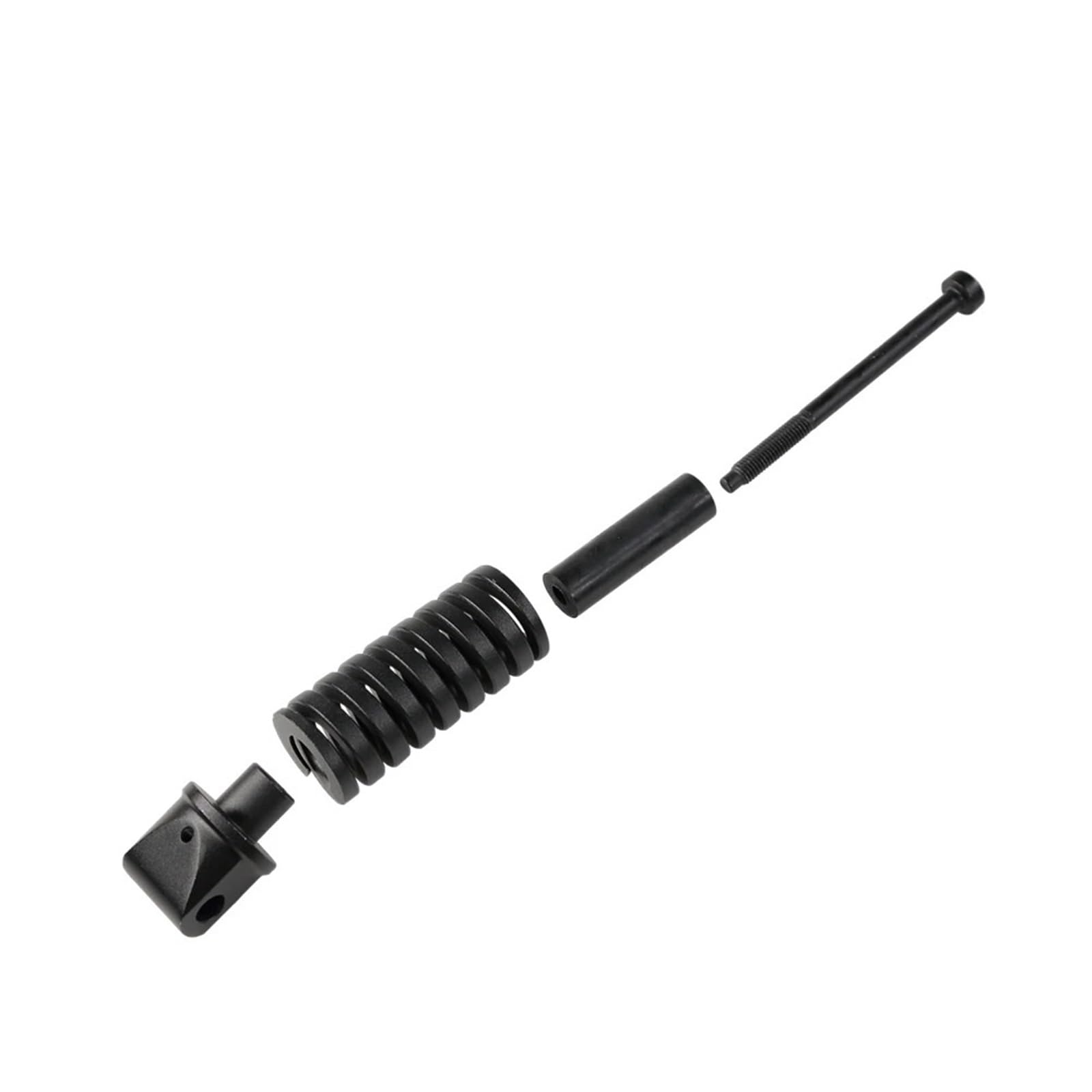 Suspensión Delantera únicamente for Scooter eléctrico VS-ETT 8 Plus 8+, Molde, Resorte helicoidal, Amortiguador, Barra de PU, Piezas de Repuesto