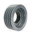 4C85E Browning Equivalent QD Bushed V-Belt Pulleys, 8.9" Outside Diameter, 4 Belt Groove