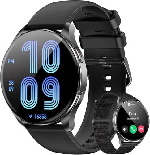 Smartwatch AMOLED 1.43"- Relógio Inteligente com Chamadas Bluetoo...