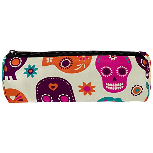 Estuche de esqueleto mexicano con cremallera Cover